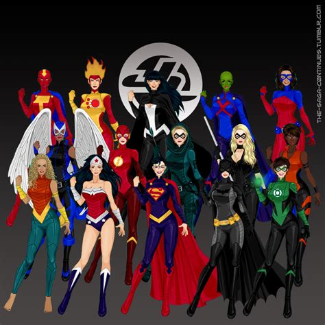 Justice League By The Saga C0ntinues On Deviantart