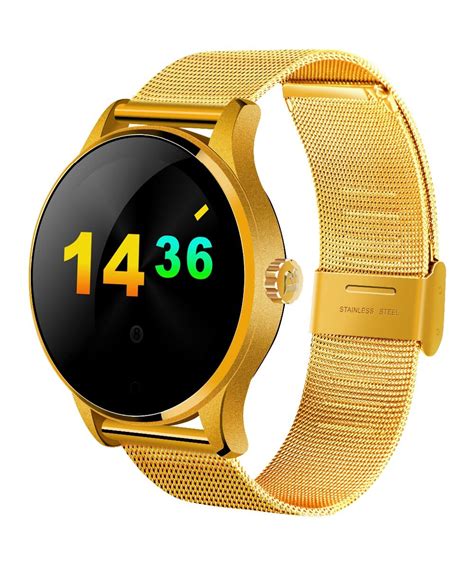 K88h Bluetooth Smart Watch Classic Health Metal Smartwatch With Heart