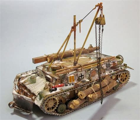 Panzerserra Bunker Military Scale Models In 135 Scale Bergepanzer Iv