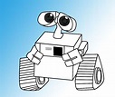 How To Draw Wall-E - Draw Central | Wall e, Drawings, Easy drawings