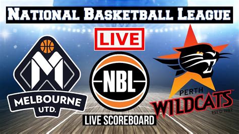 live melbourne united vs perth wildcats national basketball league play by play