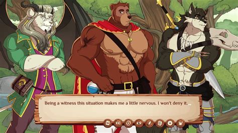 Burrow Of The Fallen Bear A Gay Furry Visual Novel 2022 Promotional Art Mobygames