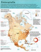 Mapa demografico de america - Imagui