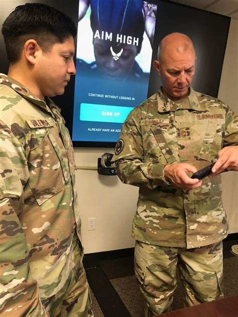 Air Force Recruiting Service Releases Aim High Mobile App Joint Base