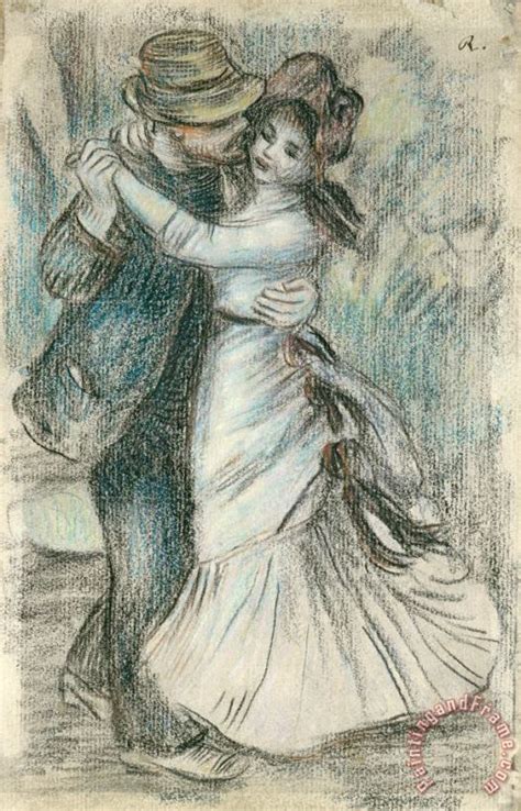 Pierre Auguste Renoir The Dance Painting The Dance Print For Sale