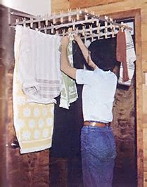 An activity in which one does something oneself or on one's own initiative. An Indoor Clothes Drying Rack - Do It Yourself - MOTHER EARTH NEWS