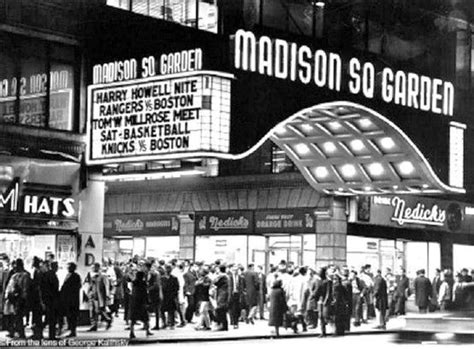 Madison Square Garden Circa 1950s 8th Avenue Between 49th And 50th