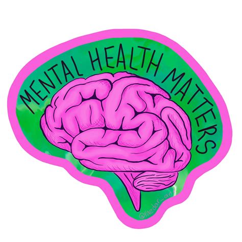 Mental Health Matters Sticker Etsy