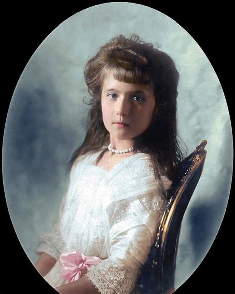 Grand Duchess Anastasia Nikolaevna Of Russia 1901 1918 1910 C