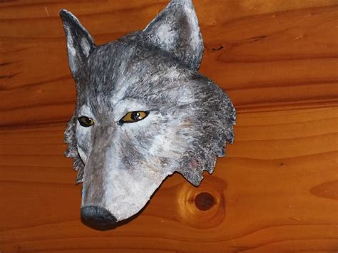 My Wolf Mask Ultimate Paper Mache