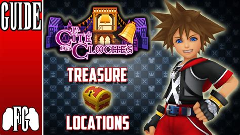 Treasure Chest Locations La Cité Des Cloches Sora Kingdom Hearts Dream Drop Distance Hd 2 8
