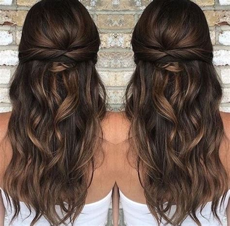 half up half down hairstyles will never go out of style they re one of the most popular