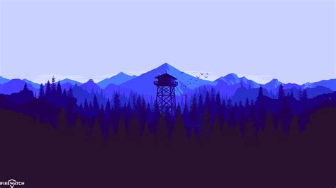 Download Mountain Blue Forest Video Game Ffirewatch Videogame