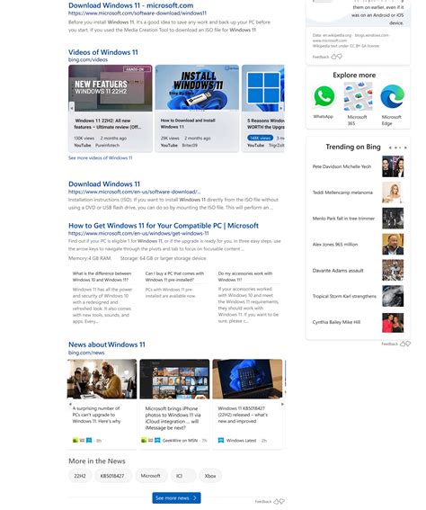 Bing Fluentwinui Redesign Concept Rwindows11