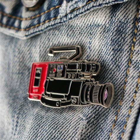 80s Vhs Camera Enamel Pin Flashback To The 1980s With This Etsy