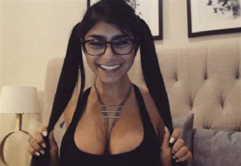 A Freak Mishap Ex Adult Star Mia Khalifa Suffered A Ruptured Breast Implant When Hit By An Ice