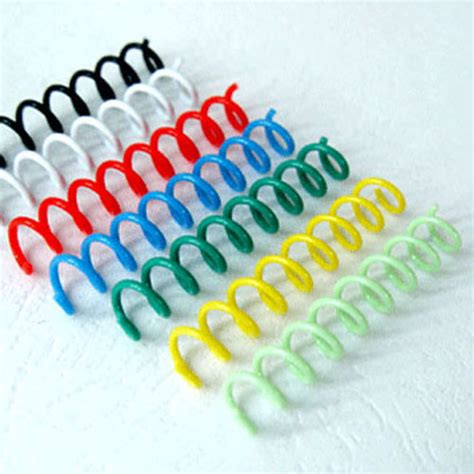 China Plastic Spiral Coil Wire Used For Book Binding