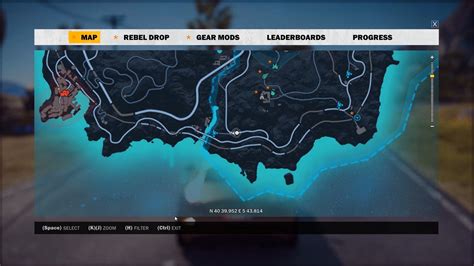 Just Cause 3 Lavanda Map Maping Resources
