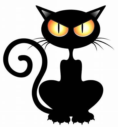 Clipart Spooky Vector Transparent Halloween Cat Webstockreview