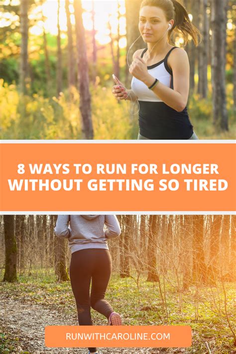 8 Ways To Run For Longer Without Getting So Tired How To Run Faster Running How To Run Longer