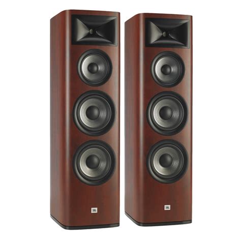 Jbl Studio 698 Floorstanding Speakers Pair Wood Finish Todds Hi Fi