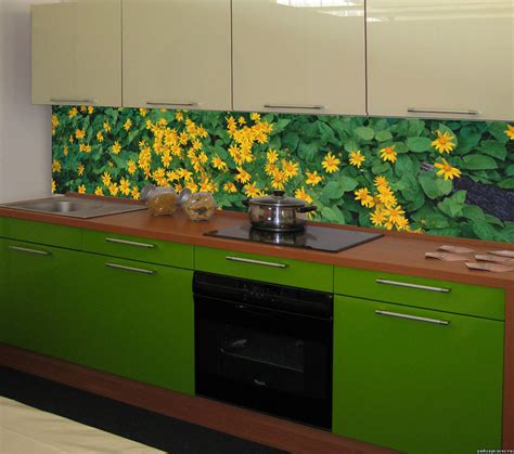 3 Boyutlu Mutfak Dolapları ve 3D Duvar Kağıdı Dekorasyonu örnekleri