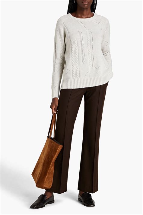 Autumn Cashmere Cable Knit Cashmere Sweater The Outnet