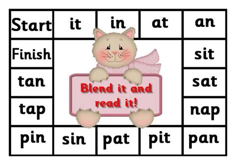 Debbie's Resource Cupboard: satpin, blend it and read it | Phonics 2