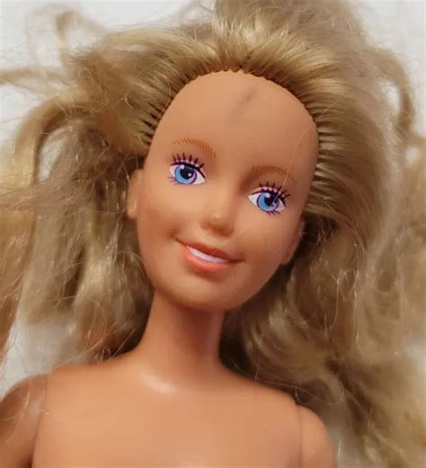 Hasbro Maxie Doll Nude Only Pivot Torso Waist Blonde Hair Blue Eyes Caucasian 990 Picclick