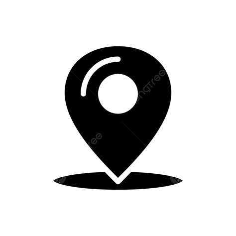 Locations Silhouette Png Transparent Location Icon Vector Design