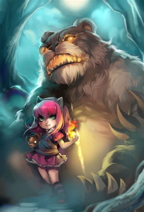 Annie And Tibbers Annie League Of Legends Lol League Of Legends