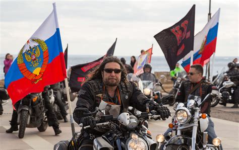 Putin S Bikers Russian Motorcycle Club Night Wolves Facing Riding Ban In Europe Euro
