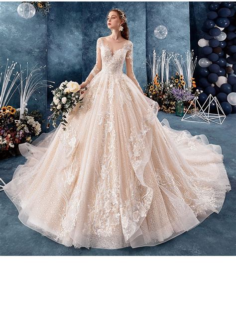 Ethel Rolyn Princess Wedding Dresses 2022 A Line Elegant Off The Shoulder Lace Up Romantic