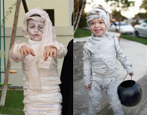 Costume Halloween en draps à faire soi-même – idées super originales