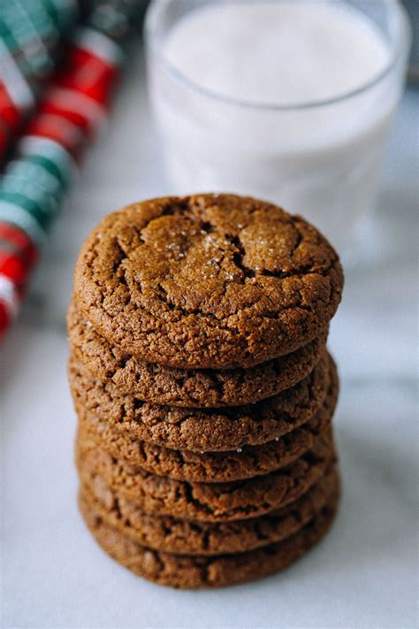 Chewy Ginger Molasses Cookies Making Thyme For Health