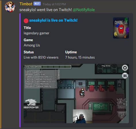 Github Roydejongtimbot 🤖 Discord Bot That Announces Twitch Channels