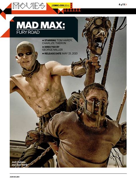 Nichts für schwache Nerven Neue Szenenbilder zu Mad Max Fury Road