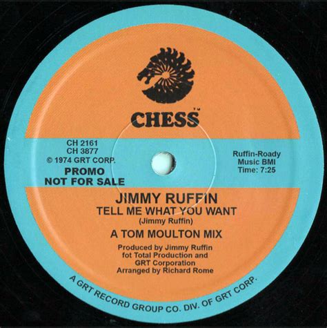 Jimmy Ruffin Tell Me What You Want Releases Discogs