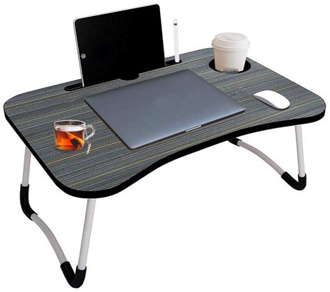 Buy Shopper52 Foldable Multi Function Portable Laptop Study Table Bed