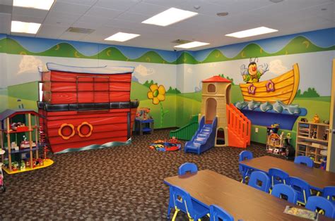Nursery And Classroom Layout Design And Decorating Kids Church Rooms