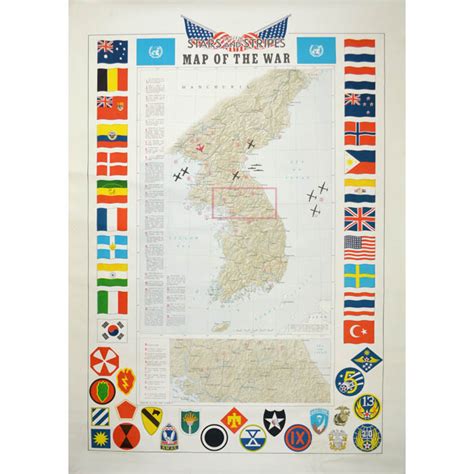 Korean War Battle Map
