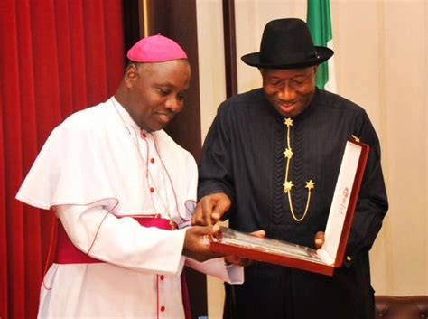 Kaycee Blog 247 Catholic Bishops Visits President Jonathan At The