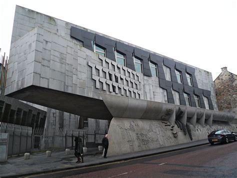 Scottish Parliament Building Facade Architecture Architecture Building