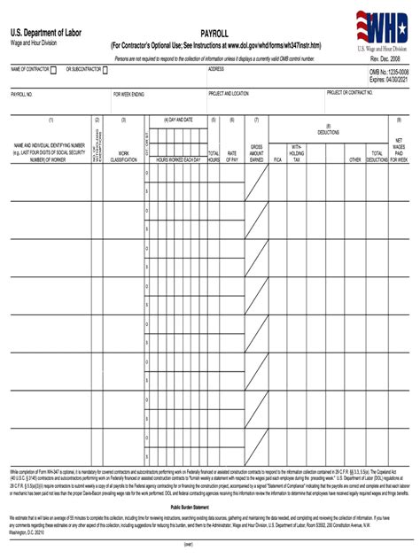 Certified Payroll Form Fill Out And Sign Online Dochub