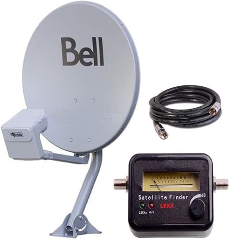 20 Bell Tv Satellite Dish 500 Kit Twin Dpp Lnb With Satellite Finder