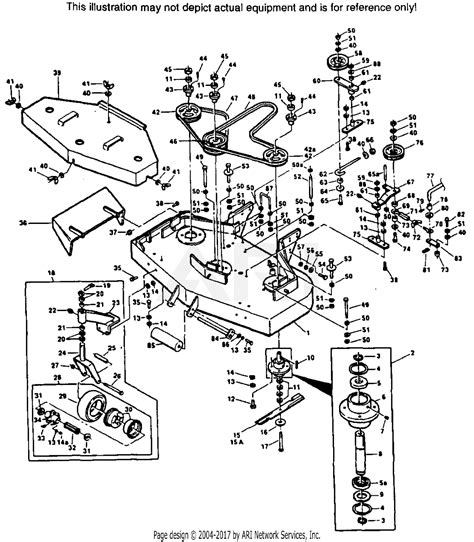 Scag Swz36 14ka 1001 2000 Parts Diagram For Cutter Deck 72