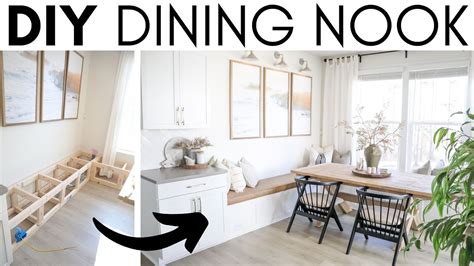 Diy Breakfast Nook How To Make A Dining Nook Bench Seating
