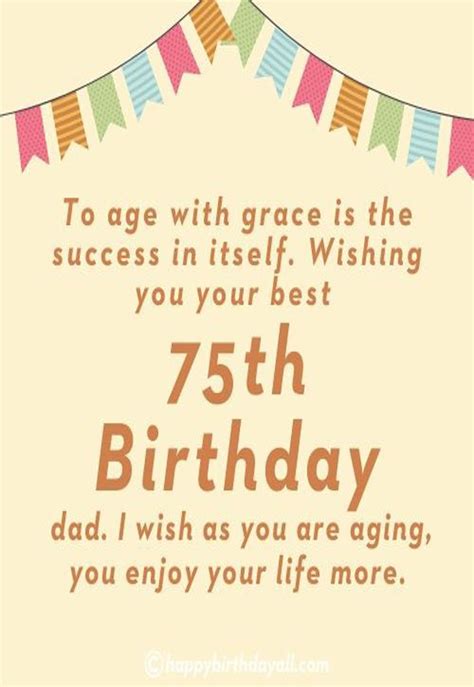 75th Birthday Wishes For Your Grand Mother Father And Others Wish Them