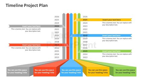 Multiple Project Timeline Powerpoint Template