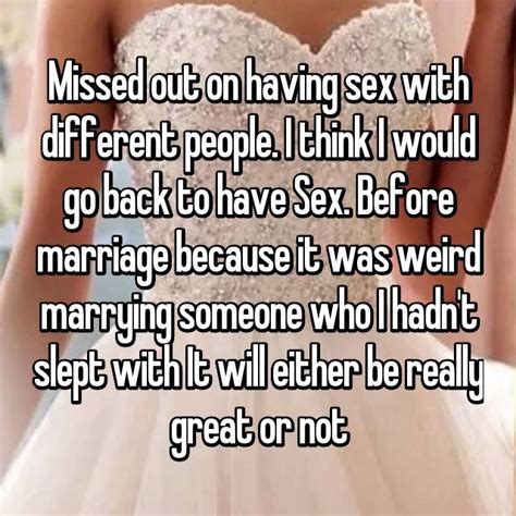 20 People Who Waited Until Marriage To Have Sex And Regret It